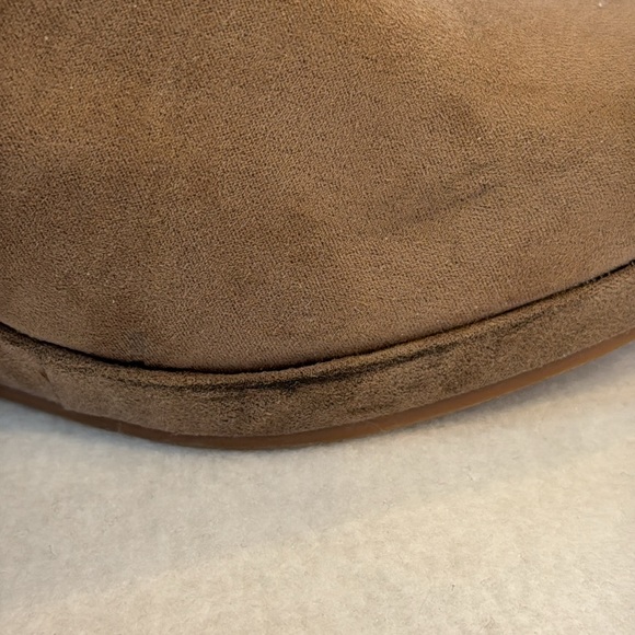 DV Dolce Vita Target Women's Taupe Booties Boots Lace Up Zipper Wedge Size 9.5 - Picture 6 of 13